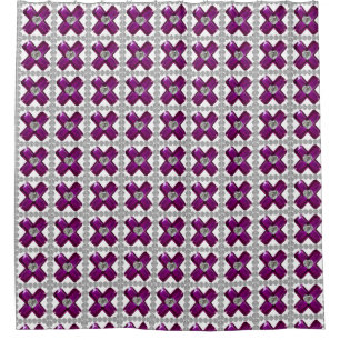Cortina Para Box Roxo
