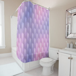 Cortina Para Box Roxo e Rosa Iridescentes