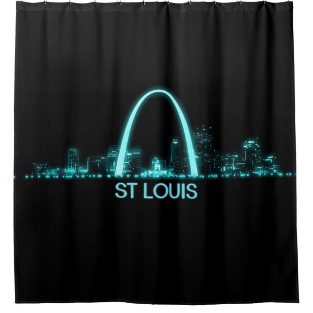 Cortina Para Box Rua Louis Skyline (Frente)