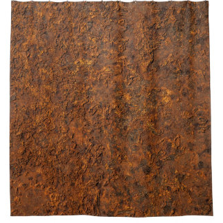 Cortina Para Box Rusty Metal: Aestética de Ferro Texturada.