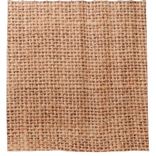 Cortina Para Box Saco de juta beige colorido castanho