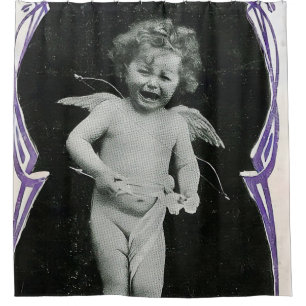 Cortina Para Box Sad Cherub Angel Impressão