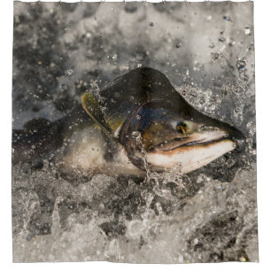 Cortina Para Box Salmões de salto