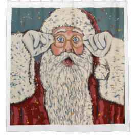 Cortina Para Box Santa Claus Surprised