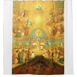 Cortina Para Box Santa Missa Católica