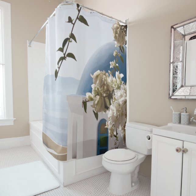 Cortina Para Box Santorini Oia #3 (In Situ)