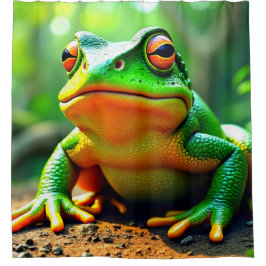 Cortina Para Box Sapo Verde