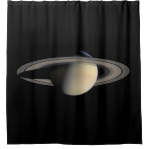 Cortina Para Box Saturno Iluminado pelo Sol Planeta Gasoso Gigante