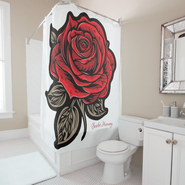 Cortina Para Box Scarlet Harmony (In Situ)