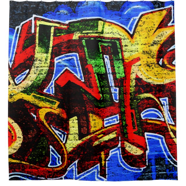 Cortina Para Box sccna do grafite 17 (Frente)