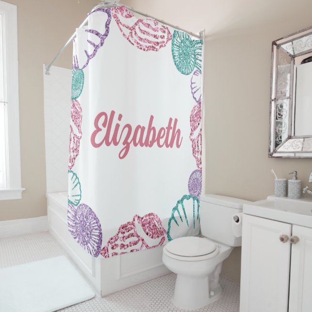 Cortina Para Box Seashell Girls (In Situ)