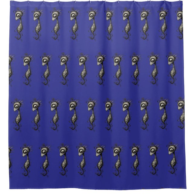 Cortina Para Box Seepferd seahorse (Frente)
