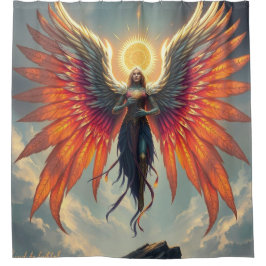 Cortina Para Box „Seraphim – Flammen des Lichts, Wächter der Seele“