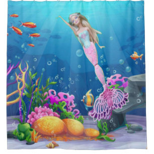 Cortina Para Box Sereia Famosa