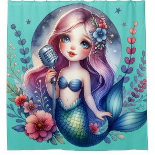 Cortina Para Box "Serenada Melódica de Sereia"