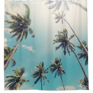 Cortina Para Box Serenity Tropical Beach Landscape