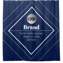 Cortina Para Box Seu Logotipo e Design Moderno Personalizável | Azu