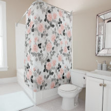 Shabby Chic Vintage Floral Rosa Personalizada