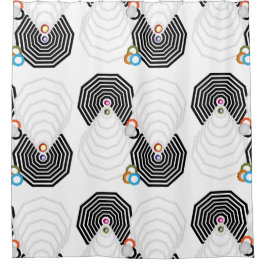 Cortina Para Box Shapes And Colors Shower Curtain