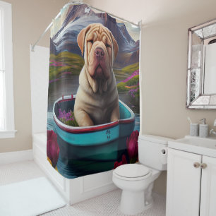 Cortina Para Box Sharpei num Remo: Uma Aventura Cênica