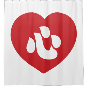 Cortina Para Box Shin Kanji Kokoro Heart 心