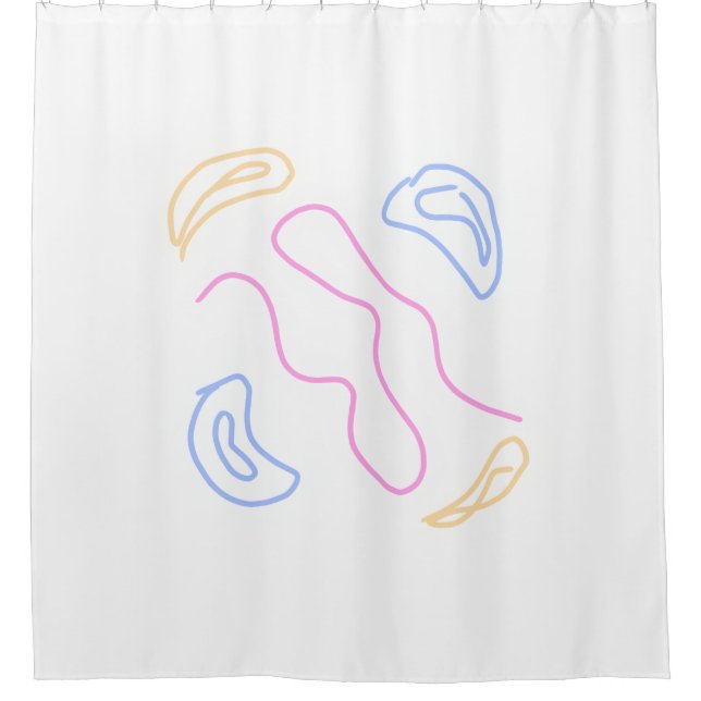 Cortina Para Box Shower Curtain (Frente)