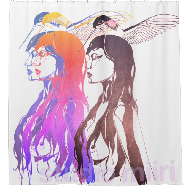 Cortina Para Box SHOWER CURTAIN studio miiri (Frente)