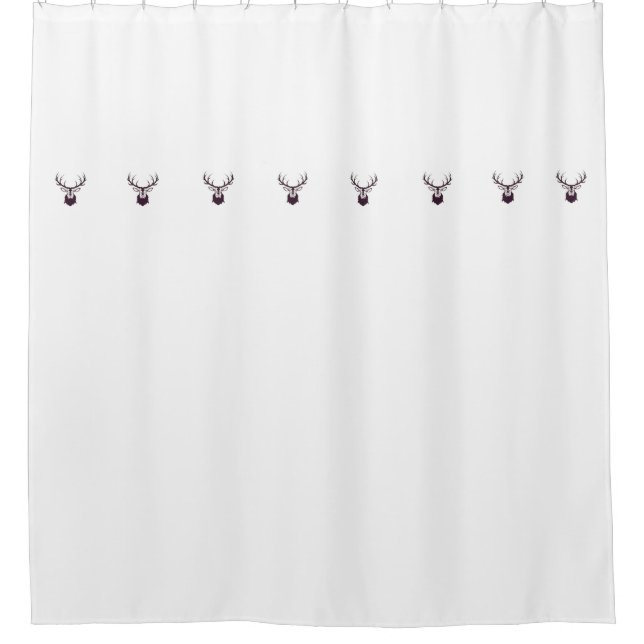 Cortina Para Box Shower curtain with deer / Duschvorhang mit Hirsch (Frente)