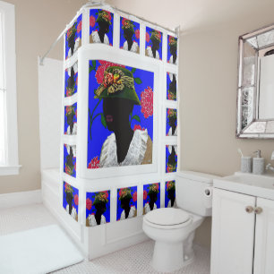 Cortina Para Box Silhouette Silhouette Afrocentric Harlem Renaissan