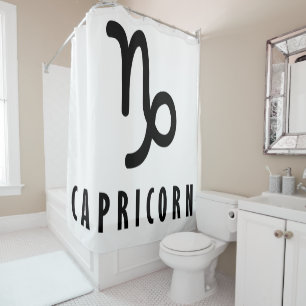 Cortina Para Box Sinal de Capricórnio zodiac
