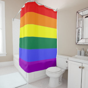 Cortina Para Box Sinalizador orgulho gay Arco-Íris