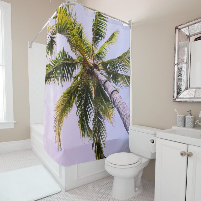 Cortina Para Box Sob a Árvore Palm de Caribe 1 (In Situ)