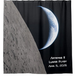 Cortina Para Box Sobrevoo Lunar Artemis II