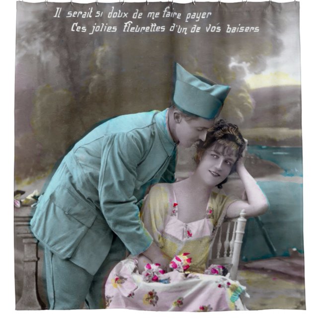 Cortina Para Box Soldado e Lover (Frente)