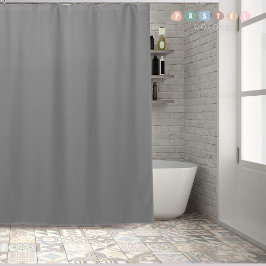 Cortina Para Box Solid Soft Light Gray Pastel Steel Grey Color