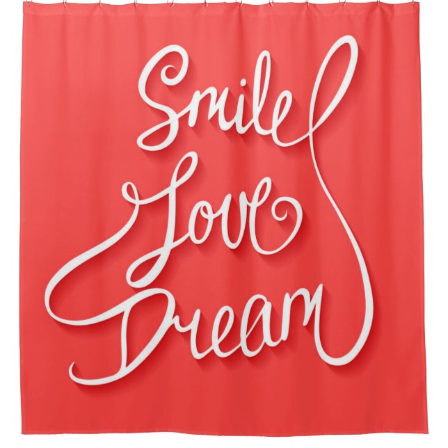Cortina Para Box Sonhar com amor (Frente)