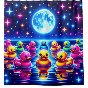 Cortina Para Box "Sonho Mononlit de Borracha Ducky"