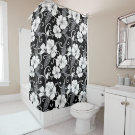 CORTINA PARA BOX SONHO POLINÉSIO (PRETO)