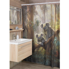 Cortina Para Box Sonhos da Floresta de Koala