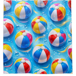Cortina Para Box Splash beach ball shower