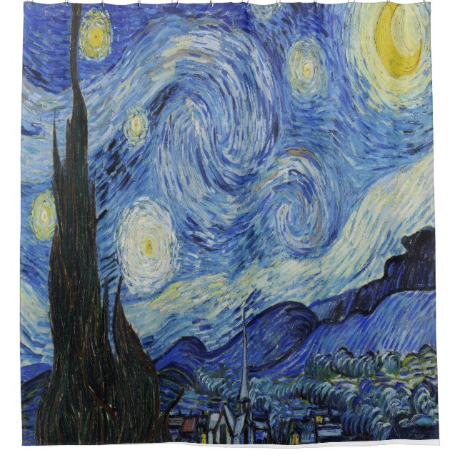 Cortina Para Box Starry Night (Frente)