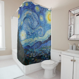Cortina Para Box Starry Night   Vincent van Gogh