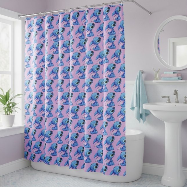 Cortina Para Box Stitch Shower Curtain (Criador carregado)