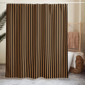 Cortina Para Box Striped Minimalist Black 