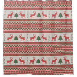 Cortina Para Box Suéter de Natal Feio