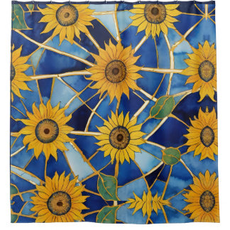 Cortina Para Box Sunflower Country art