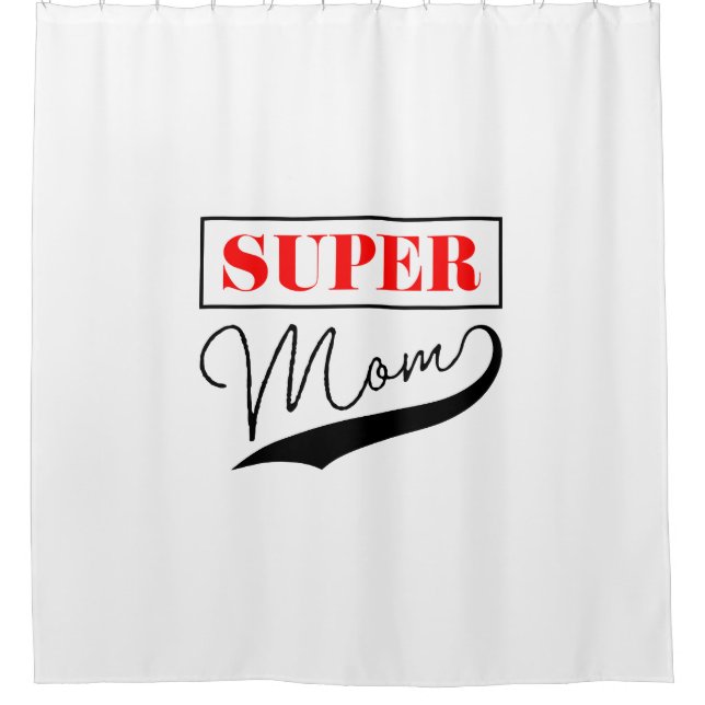 Cortina Para Box Super Mãe (Frente)