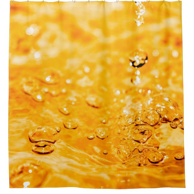 Cortina Para Box Superfície limpa líquida com ondulação de água (Frente)