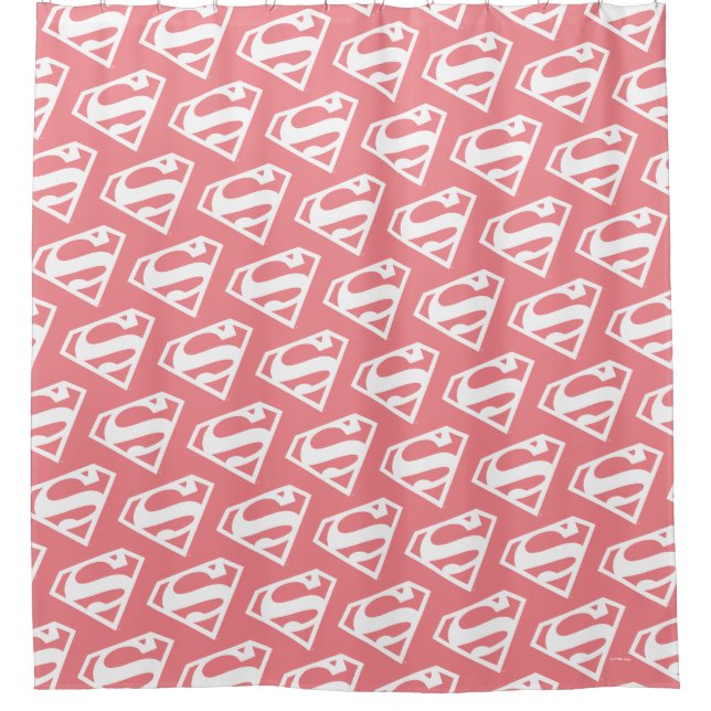 Cortina Para Box Supergirl Solid S-Shield (Frente)