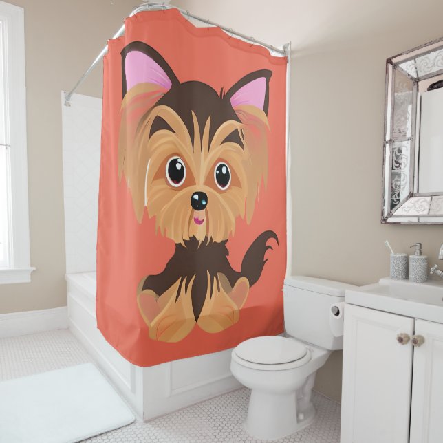 Cortina Para Box Sweet Baby Yorkie (In Situ)